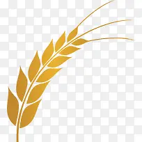 矢量图小麦黄色食物-空若网 矢量图小麦黄色食物-空若网