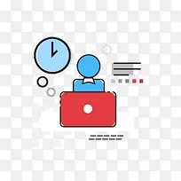 矢量简约科技创意商务工作-空若网 矢量简约科技创意商务工作-空若网