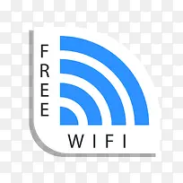 蓝色无线标签矢量图-空若网 蓝色无线标签矢量图-空若网