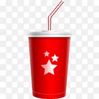 红色饮料杯子-空若网 红色饮料杯子-空若网