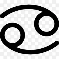 癌症计算机图标符号星座十二生肖癌症占星术-空若网 癌症计算机图标符号星座十二生肖癌症占星术-空若网