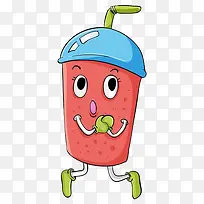 卡通饮料杯子-空若网 卡通饮料杯子-空若网