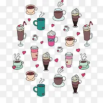 卡通可爱饮品-空若网 卡通可爱饮品-空若网