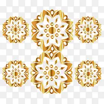 矢量金色花纹-空若网 矢量金色花纹-空若网