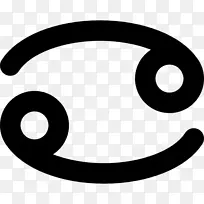 符号癌症星座计算机图标剪辑艺术癌症占星术-空若网 符号癌症星座计算机图标剪辑艺术癌症占星术-空若网