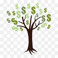 ����֦�ϵĽ�Ǯ-������