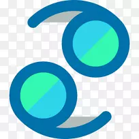 癌症星座计算机图标符号癌症符号-空若网 癌症星座计算机图标符号癌症符号-空若网