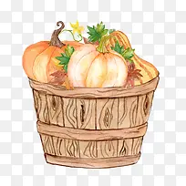手绘水彩食物南瓜-空若网 手绘水彩食物南瓜-空若网