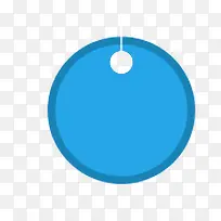 蓝色吊牌素材-空若网 蓝色吊牌素材-空若网