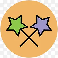 圣诞节素描圣诞节素材 星星装饰-空若网 圣诞节素描圣诞节素材 星星装饰-空若网