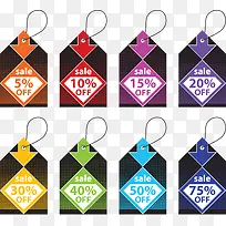 SALE折扣促销吊牌矢量素材-空若网 SALE折扣促销吊牌矢量素材-空若网