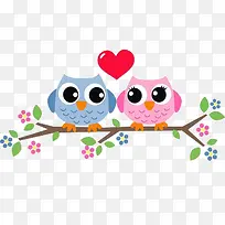 ��֦�ϵ�С������-������