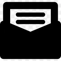 打开电子邮件图标-空若网 打开电子邮件图标-空若网