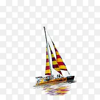 彩色帆船-空若网 彩色帆船-空若网