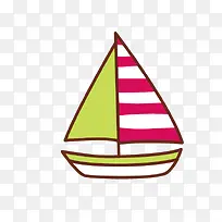 卡通帆船-空若网 卡通帆船-空若网