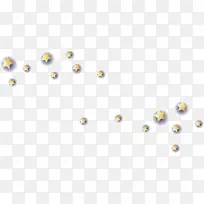 漂浮发光的星星矢量图-空若网 漂浮发光的星星矢量图-空若网