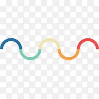 彩色几何半弧形-空若网 彩色几何半弧形-空若网