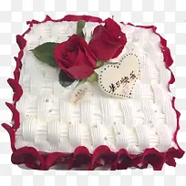 玫瑰奶油蛋糕-空若网 玫瑰奶油蛋糕-空若网