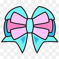 矢量卡通对称风格蝴蝶结-空若网 矢量卡通对称风格蝴蝶结-空若网