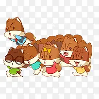 可爱奔跑的松鼠-空若网 可爱奔跑的松鼠-空若网