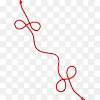 红色细绳素材-空若网 红色细绳素材-空若网