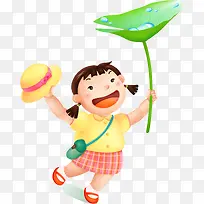 拿荷叶的女孩-空若网 拿荷叶的女孩-空若网