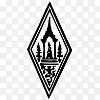 菱形对称风格矢量纹身-空若网 菱形对称风格矢量纹身-空若网