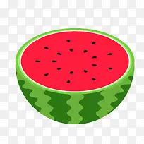 卡通新鲜夏季水果西瓜-空若网 卡通新鲜夏季水果西瓜-空若网