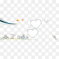 卡通可爱海报背景-空若网 卡通可爱海报背景-空若网