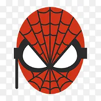 矢量 卡通手绘 蜘蛛侠面具-空若网 矢量 卡通手绘 蜘蛛侠面具-空若网