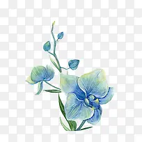 创意水彩手绘花朵-空若网 创意水彩手绘花朵-空若网