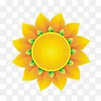 矢量向日葵矢量素材-空若网 矢量向日葵矢量素材-空若网