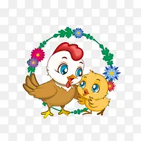 卡通鸡PNG下载-空若网 卡通鸡PNG下载-空若网
