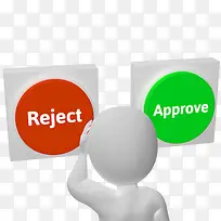 �ܾ���׼��ܾ����ܰ�ť��ʾ-������