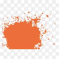 橙色墨迹-空若网 橙色墨迹-空若网