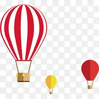 热气球促销背景素材-空若网 热气球促销背景素材-空若网