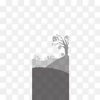 万圣节树枝-空若网 万圣节树枝-空若网