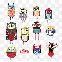 多彩猫头鹰-空若网 多彩猫头鹰-空若网