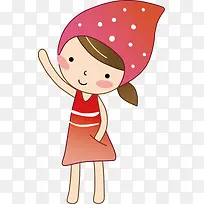 可爱卡通女孩-空若网 可爱卡通女孩-空若网