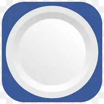 蓝色餐具圈紫色美味-空若网 蓝色餐具圈紫色美味-空若网