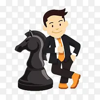 手绘卡通棋子-空若网 手绘卡通棋子-空若网