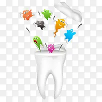 牙齿敏感矢量-空若网 牙齿敏感矢量-空若网