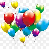缤纷节日彩色气球-空若网 缤纷节日彩色气球-空若网