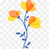 矢量爱心小花-空若网 矢量爱心小花-空若网