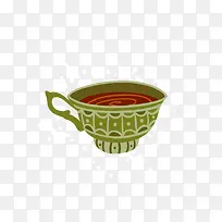 可爱的杯子 彩绘 创意 卡通-空若网 可爱的杯子 彩绘 创意 卡通-空若网