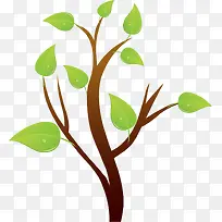 卡通精美树叶小树-空若网 卡通精美树叶小树-空若网
