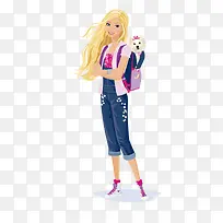 矢量时尚青春牛仔裤女孩-空若网 矢量时尚青春牛仔裤女孩-空若网