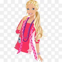 矢量手绘时尚女孩-空若网 矢量手绘时尚女孩-空若网