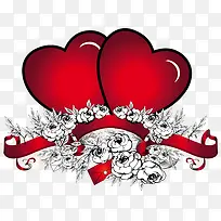 情人节红心-空若网 情人节红心-空若网