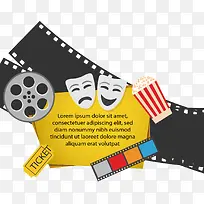 矢量影音装饰图案-空若网 矢量影音装饰图案-空若网